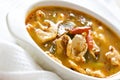 Chilly chicken tom yum Royalty Free Stock Photo