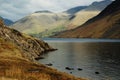 A chilly Wast Water Royalty Free Stock Photo