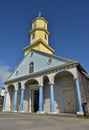 Chiloe church Royalty Free Stock Photo