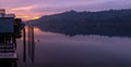 Chiloe Island Sunset, Chile Royalty Free Stock Photo