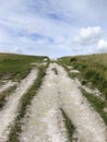 Chiltern hills ridgeway path england Royalty Free Stock Photo