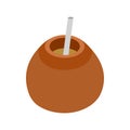 Chimarrao for mate or terere icon