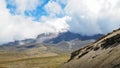 Chimborazo, a currently inactive stratovolcano in the Cordillera of the Ecuadorian Andes Royalty Free Stock Photo