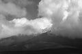 Chimborazo, a currently inactive stratovolcano in the Cordillera of the Ecuadorian Andes Royalty Free Stock Photo