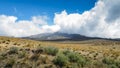 Chimborazo, a currently inactive stratovolcano in the Cordillera of the Ecuadorian Andes Royalty Free Stock Photo