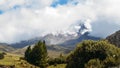 Chimborazo, a currently inactive stratovolcano in the Cordillera of the Ecuadorian Andes Royalty Free Stock Photo