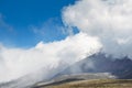 Chimborazo, a currently inactive stratovolcano in the Cordillera of the Ecuadorian Andes Royalty Free Stock Photo