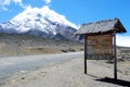 Chimborazo an inactive stratovolcano - Ecuador Royalty Free Stock Photo