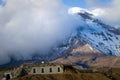 Chimborazo volcano in andean Ecuador Royalty Free Stock Photo