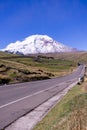 Chimborazo Volcano, Ecuador Royalty Free Stock Photo