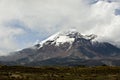 Chimborazo Volcano. Ecuador's highest summit Royalty Free Stock Photo