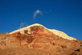 Chimborazo volcano, high andes, Ecuador Royalty Free Stock Photo