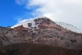 Chimborazo volcano, high andes, Ecuador Royalty Free Stock Photo