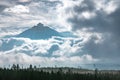 Chimborazo volcano in Andes, the highest mountain in Ecuador Royalty Free Stock Photo