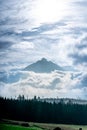 Chimborazo volcano in Andes, the highest mountain in Ecuador Royalty Free Stock Photo