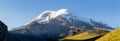 Chimborazo Volcano Panorama Se Royalty Free Stock Photo