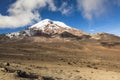 Chimborazo volcano Royalty Free Stock Photo