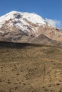 Chimborazo volcano Royalty Free Stock Photo
