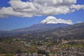 Chimborazo Volcano, Ecuador Royalty Free Stock Photo