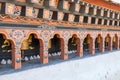 Chimi Lhakhang, the Fertility Temple, a Buddhist monastery in Punakha, Bhutan