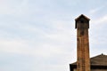 A chimney around Russian street in Dalian city, China. Pic was t Royalty Free Stock Photo