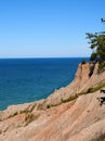 NYS Chimney Bluff shoreline on Lake Ontario, a Great Lake