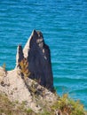 Chimney Bluff single pinnacle on Lake Ontario a Great Lake