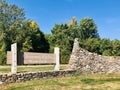 Chimney Bluffs State Park Entrance, New York Royalty Free Stock Photo