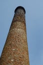 Chimney at a Brick factory with Hindu symbols