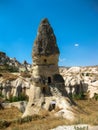 Chimney Cave in Cappadoccia