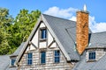 Chimney of Old Building Being Supported Royalty Free Stock Photo