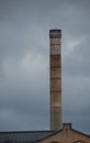 Chimney of an old factory Royalty Free Stock Photo