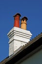 Chimney Pots Royalty Free Stock Photo