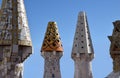 Chimney Pots Royalty Free Stock Photo