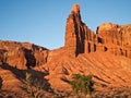 Chimney Rock, evening light