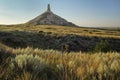 Chimney Rock National Historic Site, western Nebraska, USA Royalty Free Stock Photo