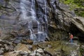 Chimney Rock State Park in North Carolina, USA Royalty Free Stock Photo