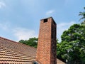 Chimney on the roof of the Yangmingshan American Club Restaurant