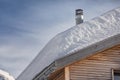 Snow_roof Royalty Free Stock Photo