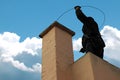 Chimney sweeper Royalty Free Stock Photo
