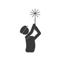 Chimney Sweeper Icon Vector