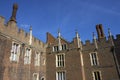 Chimneys & facade of Hampton Court Palace Building