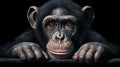 Chimp Chimpanzee Wildlife Animal Ape Royalty Free Stock Photo