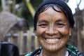 Chin tribe tattoed woman (Muun)