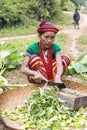 Chin tribe tattoed woman (Ngagah)