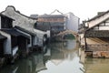 China ancient building in Wuzhen Royalty Free Stock Photo