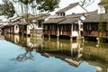 China ancient building in Wuzhen town Royalty Free Stock Photo