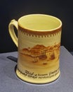 China Antique Chinese Porcelain Mug Ceramic Cup Vessel Ships Yalong Bay Harbour Swedish East Indiaman Gustaf Adolph Painting