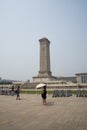 China Asia, Beijing, the monument to the people's Heroes