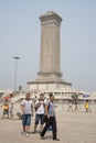 China Asia, Beijing, the monument to the people's Heroes